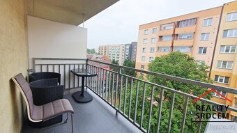 Pronájem bytu 3+kk s balkónem a parkováním, 56m2, ul. Slezsk - 11