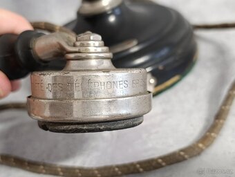 Historicky velmi starý telefon Erisccon. Velice dekorační - 11