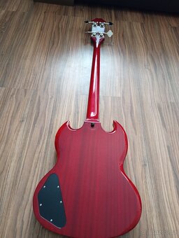 Baskytara Epiphone SG EB-3 cherry red - 11