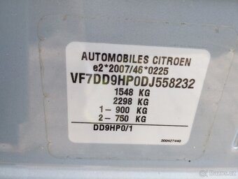 CITROEN C ELYSSE 1.6 HDi 68kw,naj. 176000km, RV.2013 - 11