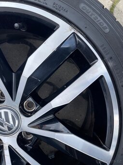 ORIGINÁL Alu Volkswagen MADRID R17, 5x112 - LETNÍ PNEU - 11