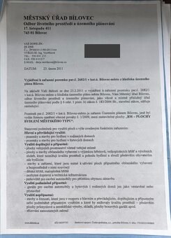 Prodej stavebního pozemku, Bílovec - město - 11