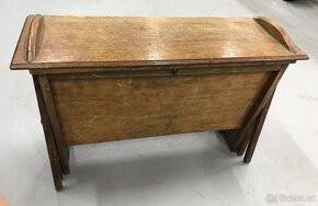 prodám starožitné rozkládací lehátko Cabinetta - 11