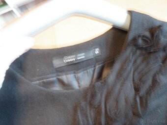 luxusní černé kvalitní značkové šaty - vel. S - 11