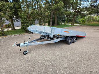 Sklopka s bočnicemi 452 x 205cm, 2700/690kg, nájezdy - 11
