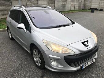 PEUGEOT 308SW 1.6i 2009 ALU, KLIMA, 153TKM, 7.MÍST, L/Z KOLA - 11