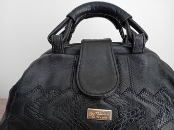 By Valentinos dámská vintage kabelka kožená - 11