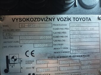 Vysokozdvižný vozík Toyota - 11