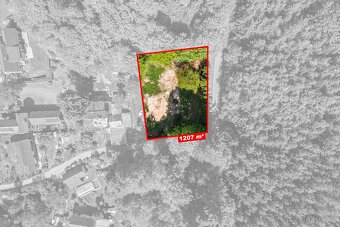 Prodej stavebního pozemku 1207 m² Turnov - Mašov - 11