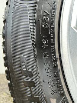 Alu disky s pneu Michelin 215/55/R16 93V na VW, Audi, Škoda - 11