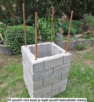 Komínové tvárnice 39x39 cm - 11