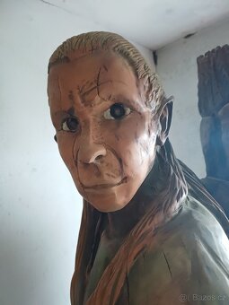 Dřevěná socha, dřevořezba - 11