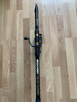 Kaprové pruty značky SPRO a CORMORAN s navijákem + swinger - 11