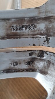 Alu kola Opel 17" 4x100 6,5J ET44 Meriva Corsa - 11
