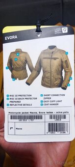 Prodám dámskou moto bundu MACNA Evora Yellow L - 11