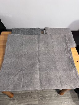 4 ks NOVÉ zatemňovací závěsy se skrytými poutky 134 x 240 cm - 11