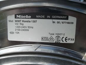 MIELE PRAČKA S PŘEDNÍM PLNĚNÍM-5KG,LUXUSNÍ ZNAČKA,o-1400 - 11