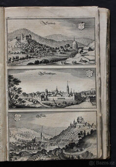 MERIAN, TOPOGRAPHIA Sueviae, SCHWABEN BADEN WÜRTTEMBERG, KUP - 11