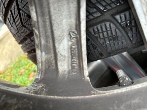 Alu kola mercedes gle coupe r20 krásná zimní sada - 11