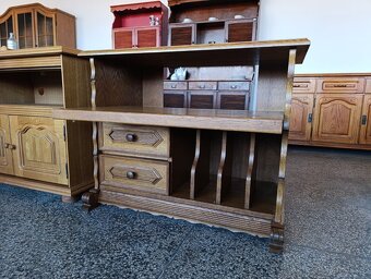 Rustikální komoda, gramodesky, Nábytek s příběhem - 11