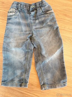 Kalhoty, rifle, tepláky, kraťasy velikost 92 18-24 měsíců - 11