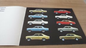 Prospekty Opel Vauxhall GM 60.-90. léta. - 11