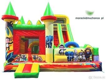 Nafukovací skluzavka nafukovací skluzavky nafukovačky - 11