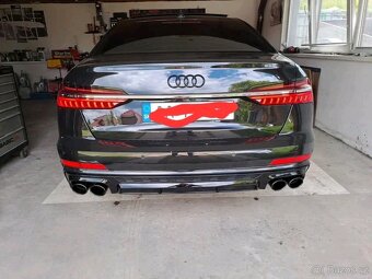 DIFUZOR KONCOVKY SLINE S6 vzhľad AUDI A6 C8 4K - 11