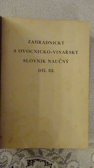 Zahradnický a ovocnicko-vinařský slovník naučný (3 díly) - 11