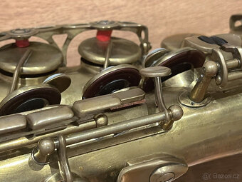 1965 Selmer Mark VI s vysokou klávesou F#. Repasovaný - plně - 11