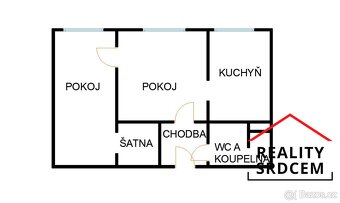 Pronájem bytu 2+1, 43 m2, K. Dvořáčka, Orlová - Lutyně - 11