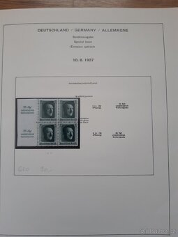 Albové listy Schaubek - Deutsche Reich + album - 11