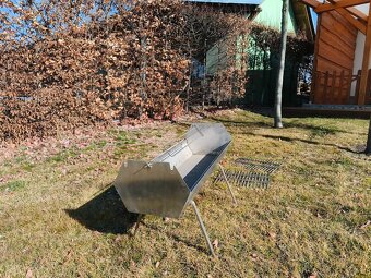 Ručně vyrobený nerezový gril MORAVA - 11
