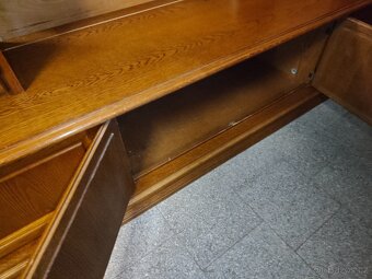 Stěna obývací rustikal - 11