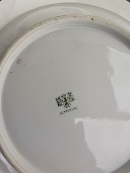 2ks vintage talíře, Alpeflora, zn.Altrohlau MZ. - 11