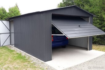 Plechová garáž 4x6m - doručení montáž zdarma po čr - 11