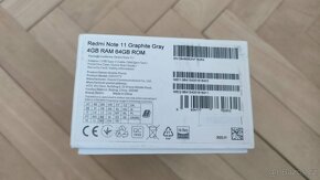 Xiaomi Redmi Note 11- 4GB/64GB/NFC Graphite Grey - 11
