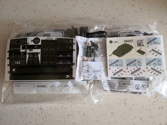 Stavebnice Tank Merkava, kompatibilní s Lego - 11