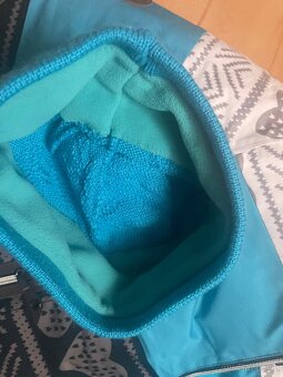 Zimní set zn. Kilpi vel. 34, modrá mikina, kalhoty/modré, bu - 11