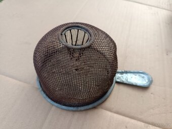 Pletený koš s víkem nádoba na prádlo aj. na chalupu chatu - 11