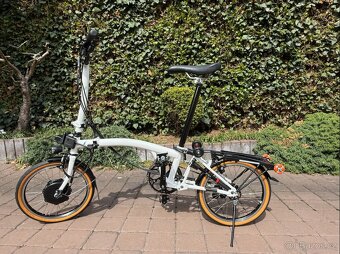 Brompton Electric H6LD (2020) bílý - 11