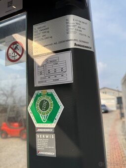 Jungheinrich EKS 210 Z + F Vysokozdvižný vozík pro vychystáv - 11