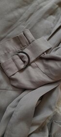 Asos asymetrický dlouhý kabát s páskem - 11