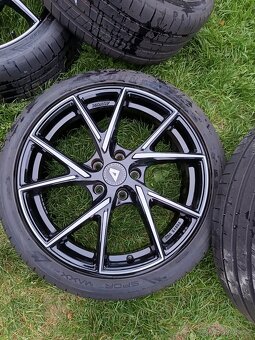 Alu kola 5x112R18 letní pneu - 11