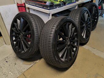 ALU kola Škoda Octavia III 5x112 r18, Originál, pneu 7mm - 11