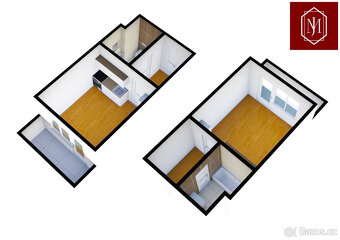 Pronájem, byt 1+kk, 26 m, Na Předlískách 1156, Jemnice, Česk - 11