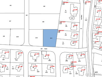 Prodej krásného pozemku pro bydlení, 1142 m2, Ořech, Praha - - 11