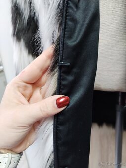 Kožíšková bunda kabátek S 36 značka F&F - 11