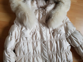 Snowimage zimní péřový kabát s pravou kožešinou - 11