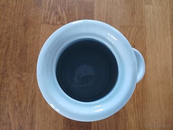 VINTAGE PORCELÁNOVÁ DÓZA NA OKURKY SOLOGNOTE FRANCIE - 11
